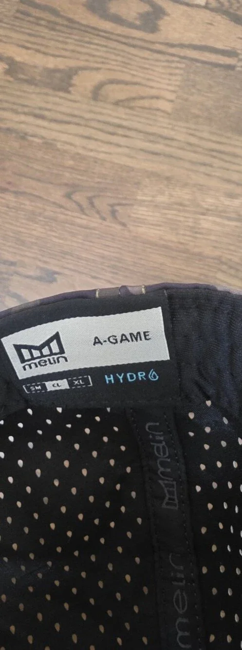 Melin A-Game HYDRO Camo Performance Snapback Hat XL – New Without Tag